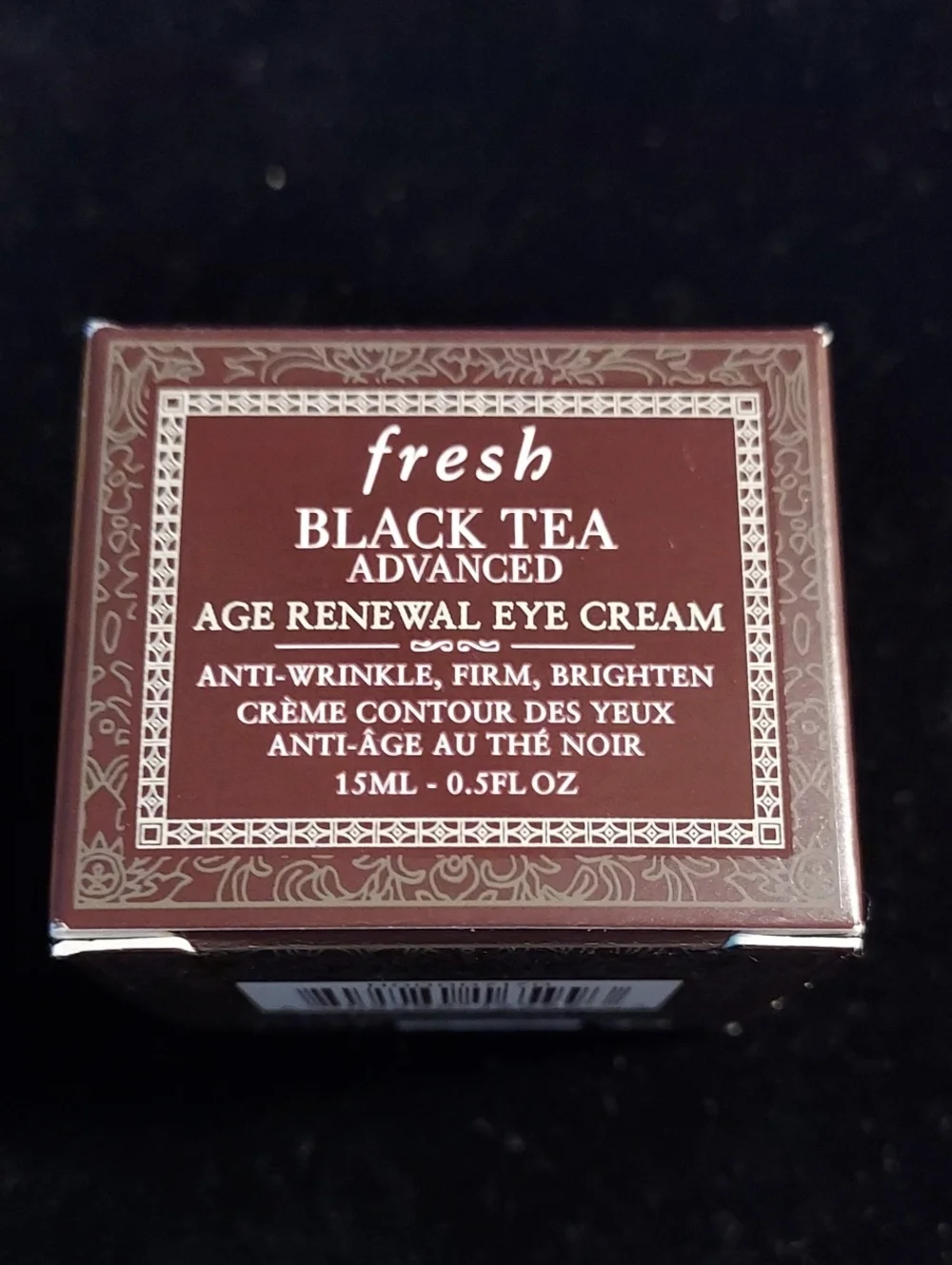 fresh Black Tea Advanced Age Renewal Eye Cream - Brown SEALED